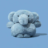 Plush Elephant AirPods Case - Blue 6″ Cute and Pretty